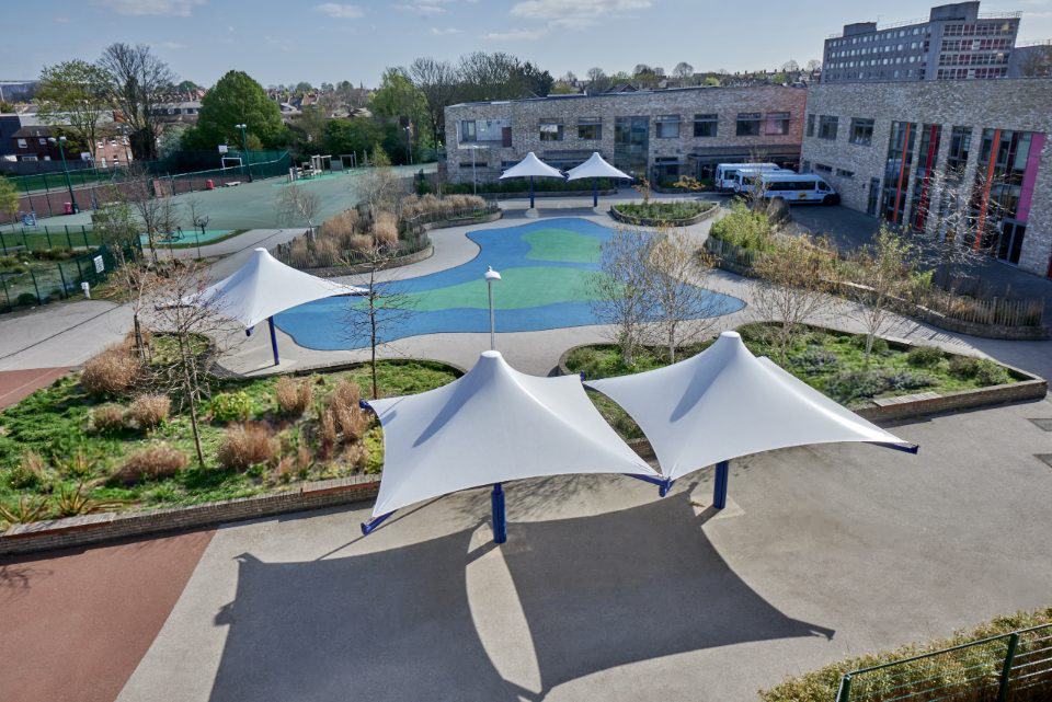 fabric canopy Maxima umbrella fabric canopies to assist with outdoor learning