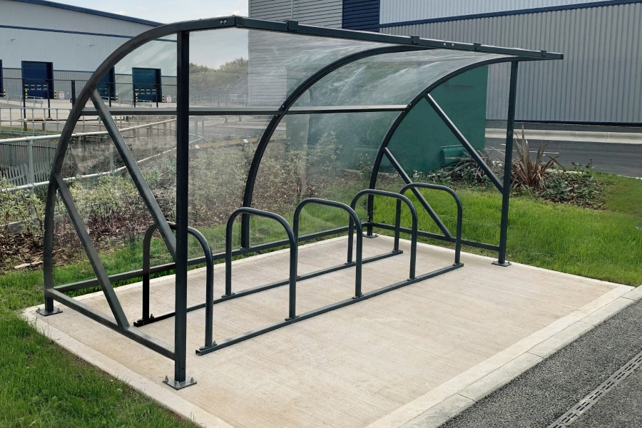 commercial cycle shelters