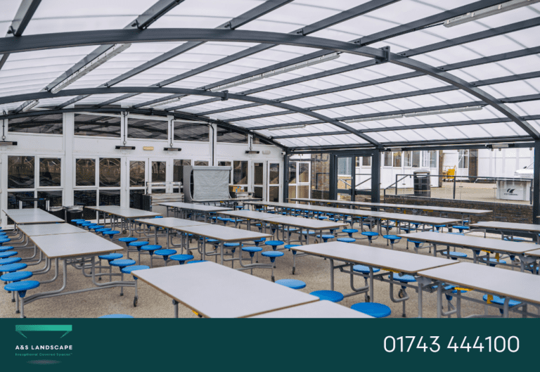 bloxwich academy dining canopy