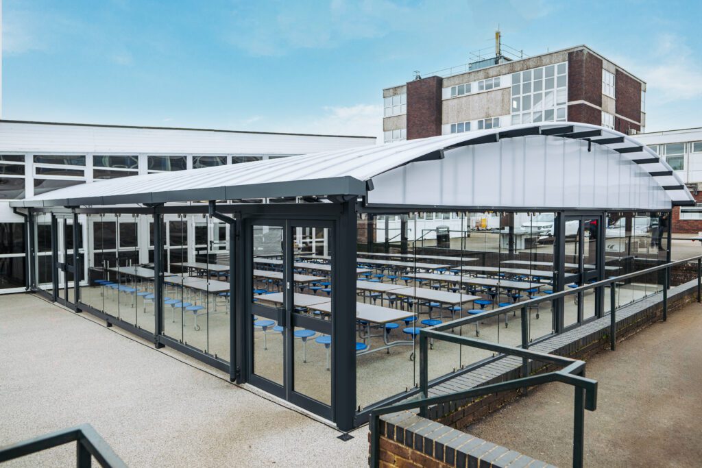 Motiva Vista is another example of an A&S Landscape enclosed canopy