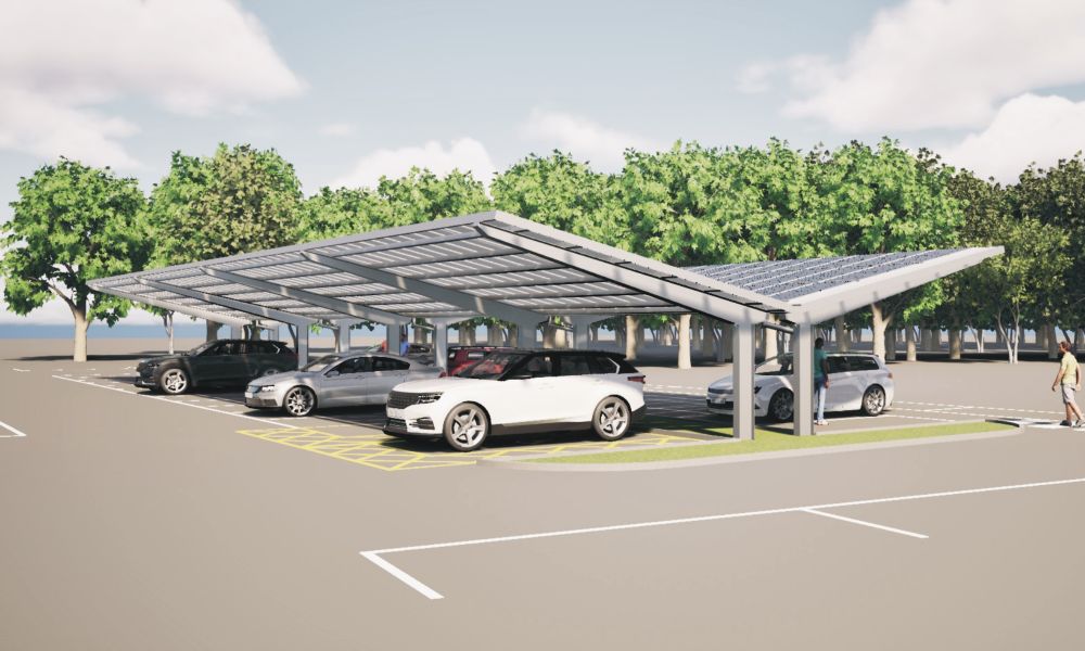 carpark solar canopies