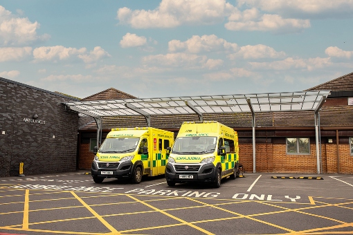 ambulance bay canopy