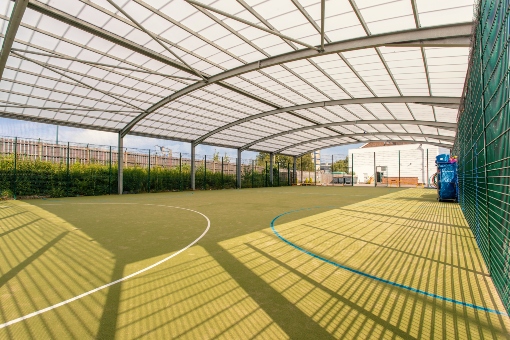 covered muga sports canopy design