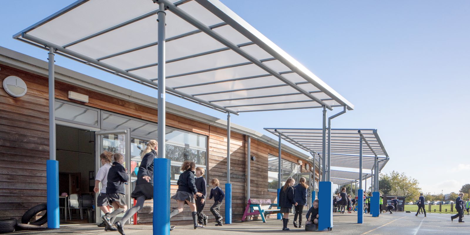 Kids Playground Roof Canopy Cover Replacement - 132x226cm, UV & Waterproof