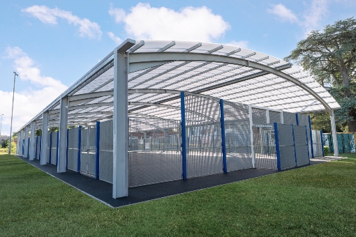 covered muga springfields school