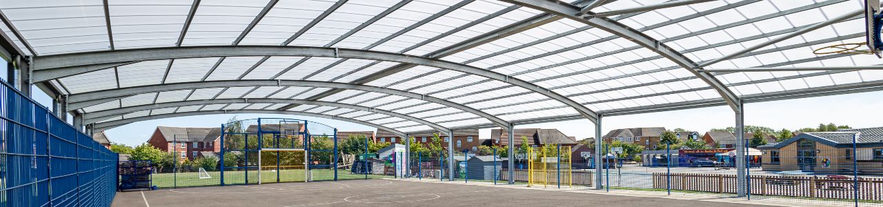 covered playing area school