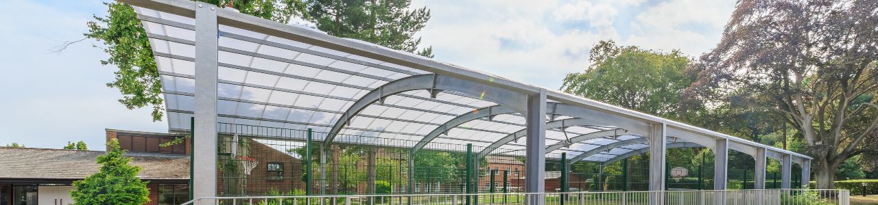 haileybury school muga structure