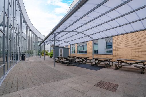 co op academy dining canopy
