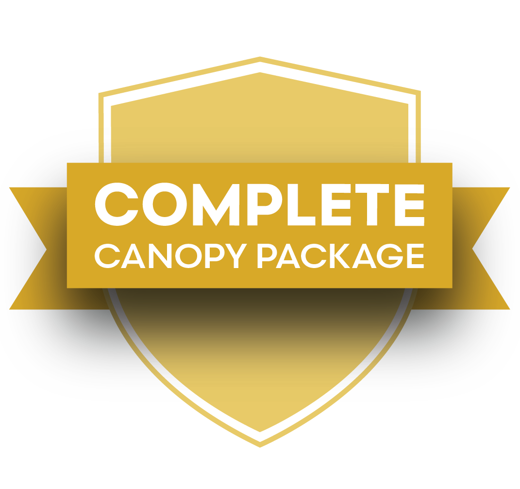 complete canopy package icon