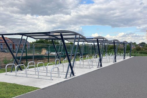 cycle shelters burleyfields school