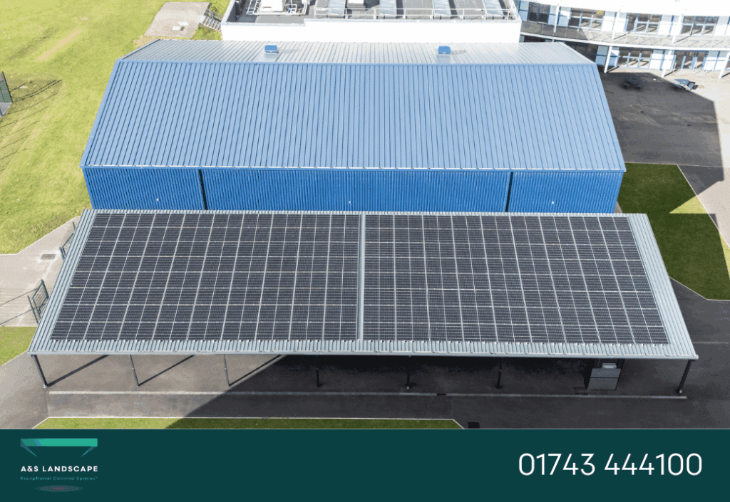 pv canopies carleton high school