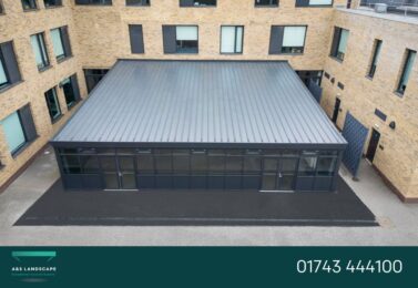 dining shelter glossopdale school