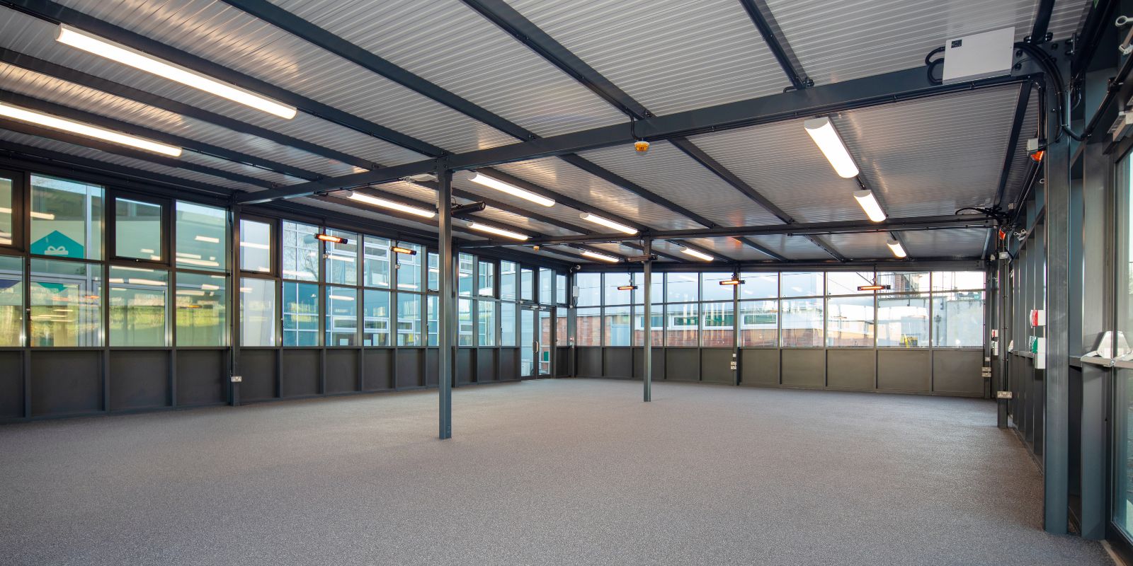 enclosed structure matthew moss school