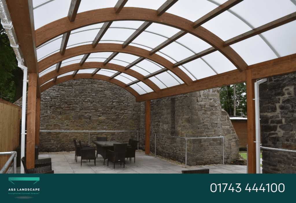 glulam timber shelters