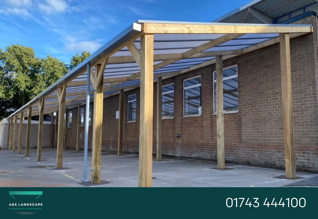 softwood timber canopies | A&S Landscape