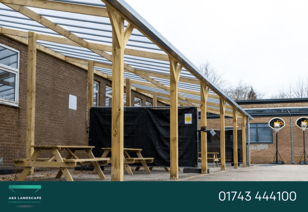 softwood timber structure