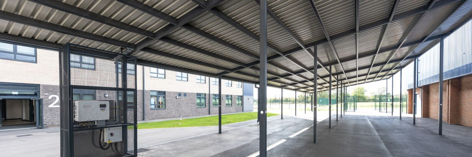 solar canopy carleton school