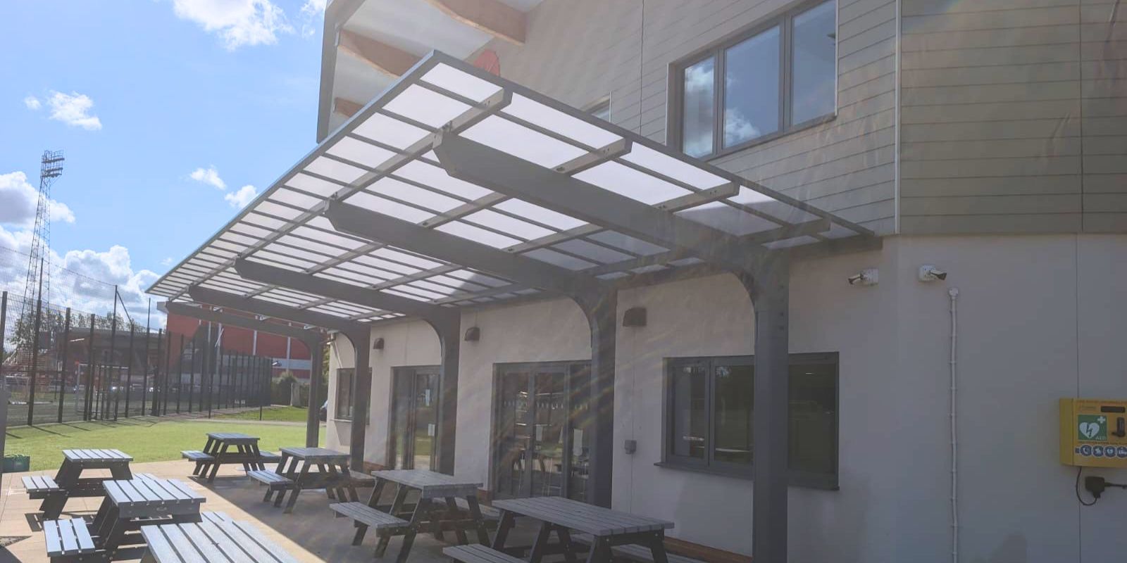 spectator canopy swindon town fc