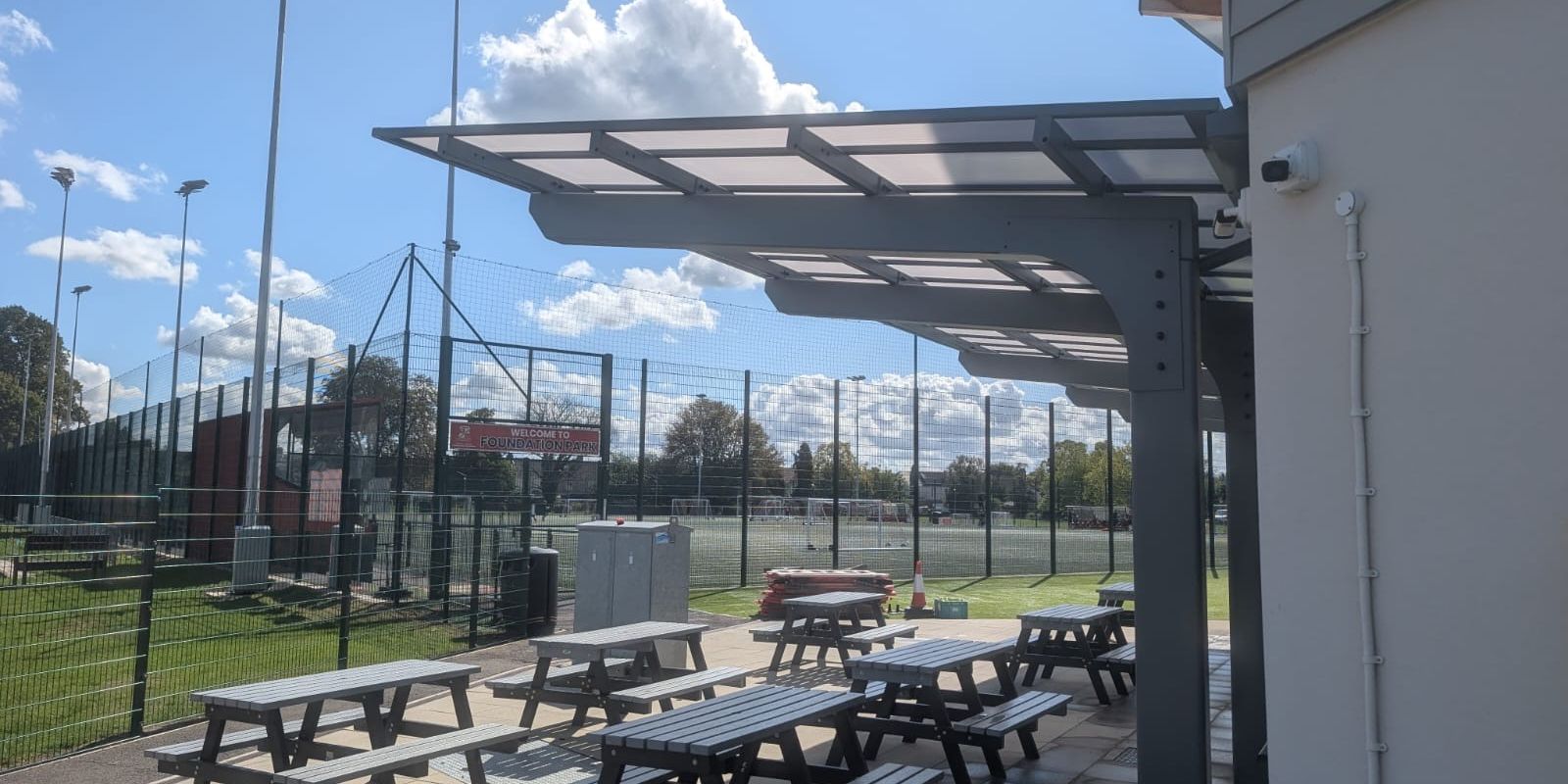 swindon town fc spectator canopy