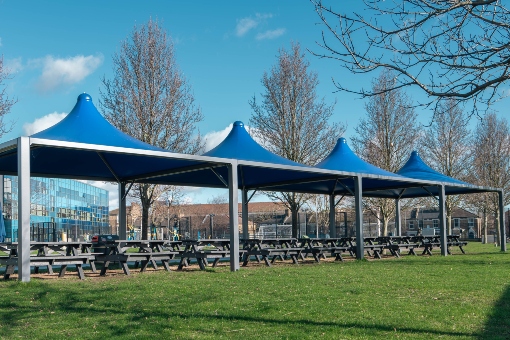 the petchey academy tepee canopy