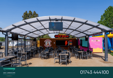 commercial social outdoor shelter
