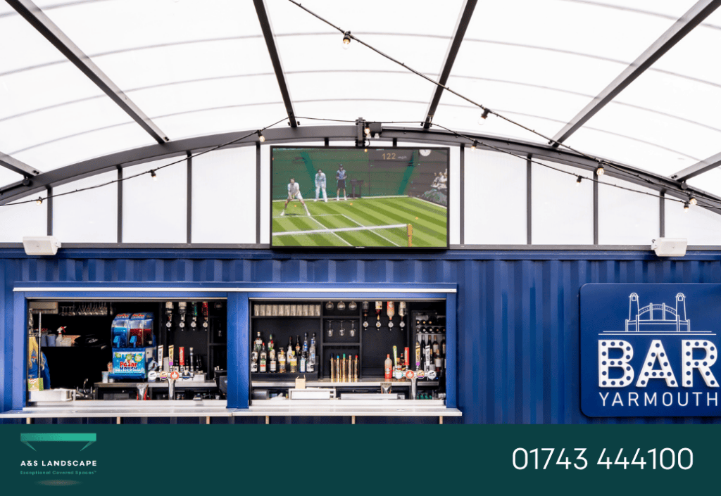 outdoor bar canopy