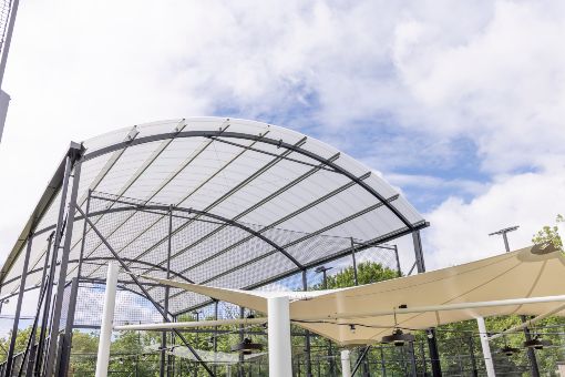 padel canopy structure