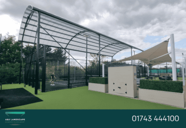 padel shelters in england